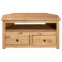 Mueble esquinero de TV madera de pino estilo Panamá 93x49x49 cm de vidaXL, Muebles TV - Ref: Foro24-282685, Precio: 172,06 €,...