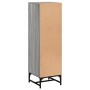 Aparador con puertas de vidrio gris Sonoma 35x37x120 cm de , Aparadores - Ref: Foro24-836565, Precio: 73,31 €, Descuento: %