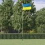 Bandera de Ucrania con ojales de latón 90x150 cm de , Banderas y mangas de viento - Ref: Foro24-155972, Precio: 7,89 €, Descu...