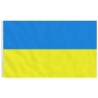 Bandera de Ucrania con ojales de latón 90x150 cm de , Banderas y mangas de viento - Ref: Foro24-155972, Precio: 8,00 €, Descu...