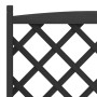 Jardinera con enrejado madera maciza de abeto negro de , Maceteros y jardineras - Ref: Foro24-365493, Precio: 154,78 €, Descu...