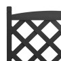 Jardinera con enrejado madera maciza de abeto negro de , Maceteros y jardineras - Ref: Foro24-365487, Precio: 67,59 €, Descue...