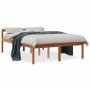 Cama para mayores madera maciza de pino marrón cera 120x200 cm de , Camas y somieres - Ref: Foro24-844157, Precio: 129,17 €, ...