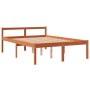 Cama para mayores madera maciza de pino marrón cera 120x200 cm de , Camas y somieres - Ref: Foro24-844157, Precio: 129,17 €, ...