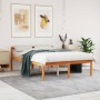 Cama para mayores madera maciza de pino marrón cera 120x200 cm de , Camas y somieres - Ref: Foro24-844157, Precio: 129,17 €, ...