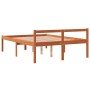 Cama para mayores madera maciza de pino marrón cera 120x200 cm de , Camas y somieres - Ref: Foro24-844157, Precio: 129,17 €, ...