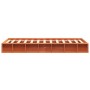 Estructura de cama madera maciza de pino marrón cera 75x190 cm de , Camas y somieres - Ref: Foro24-844432, Precio: 90,74 €, D...