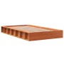 Estructura de cama madera maciza pino marrón cera 100x200 cm de , Camas y somieres - Ref: Foro24-844430, Precio: 112,74 €, De...