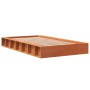 Estructura de cama madera maciza pino marrón cera 100x200 cm de , Camas y somieres - Ref: Foro24-844430, Precio: 112,74 €, De...