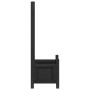 Jardinera con enrejado madera maciza de abeto negro de , Maceteros y jardineras - Ref: Foro24-365484, Precio: 64,37 €, Descue...