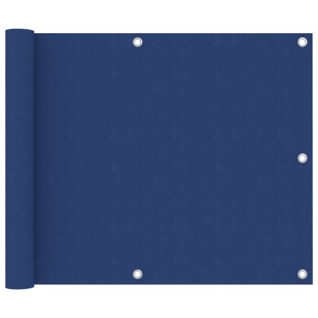 Toldo para balcón de tela oxford azul 75x600 cm de , Sombrillas - Ref: Foro24-135011, Precio: 27,81 €, Descuento: %
