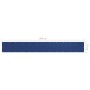 Toldo para balcón de tela oxford azul 75x600 cm de , Sombrillas - Ref: Foro24-135011, Precio: 27,81 €, Descuento: %