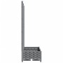 Jardinera con enrejado PP gris claro 80x40x121,5 cm de , Maceteros y jardineras - Ref: Foro24-153271, Precio: 72,87 €, Descue...