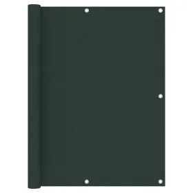 Toldo para balcón tela oxford verde oscuro 120x400 cm de , Sombrillas - Ref: Foro24-135005, Precio: 24,93 €, Descuento: %