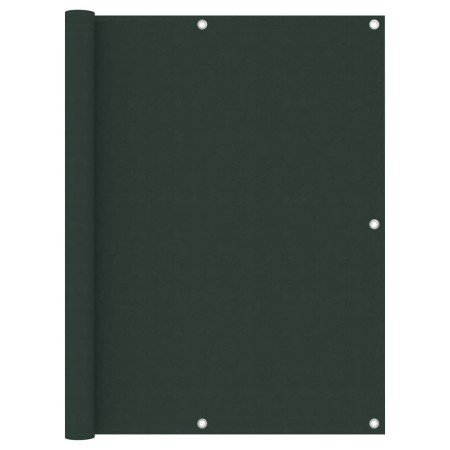 Toldo para balcón tela oxford verde oscuro 120x400 cm de , Sombrillas - Ref: Foro24-135005, Precio: 23,95 €, Descuento: %