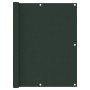 Toldo para balcón tela oxford verde oscuro 120x400 cm de , Sombrillas - Ref: Foro24-135005, Precio: 23,95 €, Descuento: %