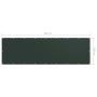 Toldo para balcón tela oxford verde oscuro 120x400 cm de , Sombrillas - Ref: Foro24-135005, Precio: 23,95 €, Descuento: %