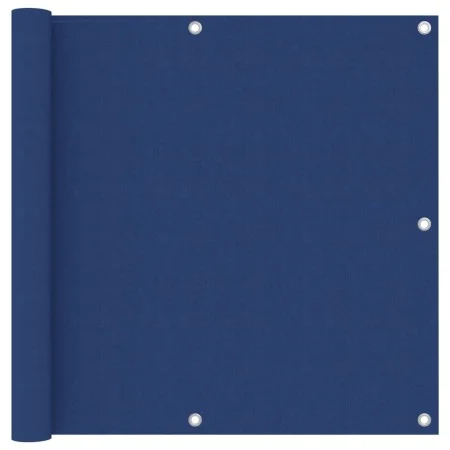 Toldo para balcón tela oxford azul 90x400 cm de , Sombrillas - Ref: Foro24-135013, Precio: 22,17 €, Descuento: %
