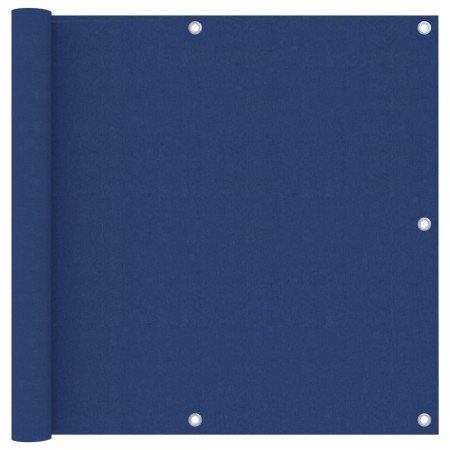 Toldo para balcón tela oxford azul 90x400 cm de , Sombrillas - Ref: Foro24-135013, Precio: 20,49 €, Descuento: %
