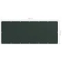 Balcony awning dark green oxford fabric 120x300 cm by , Umbrellas - Ref: Foro24-135004, Price: 20,32 €, Discount: %
