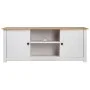 Mueble para TV madera de pino estilo Panamá blanco 120x40x50 cm de vidaXL, Muebles TV - Ref: Foro24-282672, Precio: 189,21 €,...