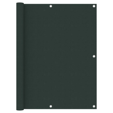 Toldo para balcón tela oxford verde oscuro 120x500 cm de , Sombrillas - Ref: Foro24-135006, Precio: 26,80 €, Descuento: %
