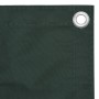 Toldo para balcón tela oxford verde oscuro 120x500 cm de , Sombrillas - Ref: Foro24-135006, Precio: 26,80 €, Descuento: %