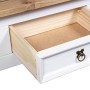 Mesa de centro Corona Range pino mexicano blanco 100x55x45 cm de vidaXL, Mesas de centro - Ref: Foro24-282626, Precio: 107,63...