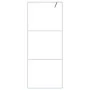 Shower screen made of transparent white ESG glass 80x195 cm by , Shower walls and screens - Ref: Foro24-152120, Price: 140,98...