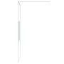 Shower screen made of transparent white ESG glass 80x195 cm by , Shower walls and screens - Ref: Foro24-152120, Price: 140,98...
