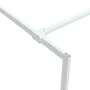 Shower screen made of transparent white ESG glass 80x195 cm by , Shower walls and screens - Ref: Foro24-152120, Price: 140,98...