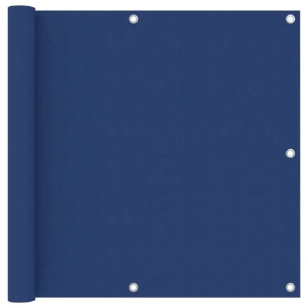 Toldo para balcón tela oxford azul 90x500 cm de , Sombrillas - Ref: Foro24-135014, Precio: 26,55 €, Descuento: %