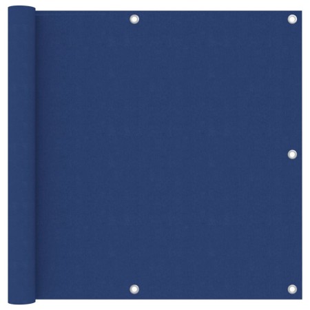 Toldo para balcón tela oxford azul 90x500 cm de , Sombrillas - Ref: Foro24-135014, Precio: 24,51 €, Descuento: %