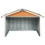 Cobertizo para cortacésped acero galvanizado marrón 92x97x63 cm de , Cobertizos - Ref: Foro24-150910, Precio: 63,51 €, Descue...