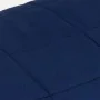 Weighted blanket, blue fabric, 120x180 cm, 9 kg by , Blankets - Ref: Foro24-350735, Price: 61,92 €, Discount: %