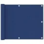Toldo para balcón de tela oxford azul 75x300 cm de , Sombrillas - Ref: Foro24-135008, Precio: 18,27 €, Descuento: %