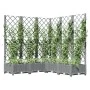 Jardinera con enrejado PP gris claro 120x120x121,5 cm de , Maceteros y jardineras - Ref: Foro24-153277, Precio: 120,12 €, Des...