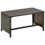 Mesa de centro de ratán sintético marrón 70x40x38 cm de , Mesas de centro - Ref: Foro24-46393, Precio: 48,55 €, Descuento: %