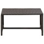 Mesa de centro de ratán sintético marrón 70x40x38 cm de , Mesas de centro - Ref: Foro24-46393, Precio: 48,55 €, Descuento: %