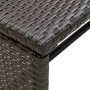 Mesa de centro de ratán sintético marrón 70x40x38 cm de , Mesas de centro - Ref: Foro24-46393, Precio: 49,92 €, Descuento: %