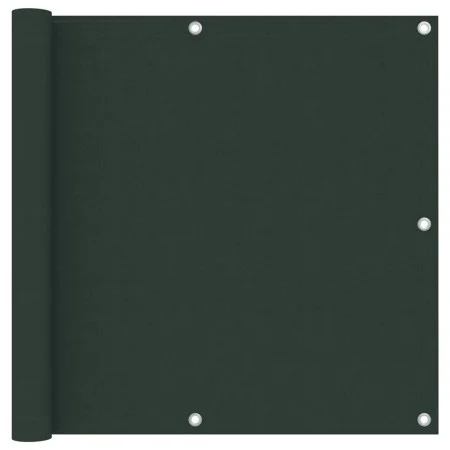 Toldo para balcón tela oxford verde oscuro 90x400 cm de , Sombrillas - Ref: Foro24-135001, Precio: 20,81 €, Descuento: %