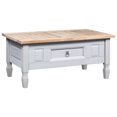Mesa de centro Corona Range pino mexicano gris 100x55x44 cm de vidaXL, Mesas de centro - Ref: Foro24-282625, Precio: 108,04 €...