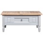 Mesa de centro Corona Range pino mexicano gris 100x55x44 cm de vidaXL, Mesas de centro - Ref: Foro24-282625, Precio: 108,04 €...