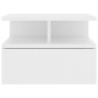 Mesita de noche flotantes 2 uds madera contrachapada 40x31x27cm de vidaXL, Mesitas de noche - Ref: Foro24-800406, Precio: 57,...