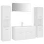 Juego de muebles de baño madera de ingeniería blanco de , Muebles de baño - Ref: Foro24-3071513, Precio: 423,20 €, Descuento: %