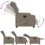 Sillón de masaje reclinable cuero sintético color capuchino de , Sillones - Ref: Foro24-374146, Precio: 226,67 €, Descuento: %