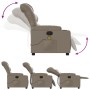 Sillón de masaje reclinable cuero sintético color capuchino de , Sillones - Ref: Foro24-374146, Precio: 229,88 €, Descuento: %