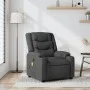 Sillón de masaje reclinable de tela gris oscuro de , Sillones - Ref: Foro24-374131, Precio: 339,78 €, Descuento: %