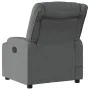 Sillón de masaje reclinable de tela gris oscuro de , Sillones - Ref: Foro24-374131, Precio: 339,78 €, Descuento: %