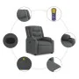 Sillón de masaje reclinable de tela gris oscuro de , Sillones - Ref: Foro24-374131, Precio: 339,78 €, Descuento: %